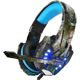 Skinit Decal Skin Compatible with BENGOO G9000 Gaming Headset - Nene Thomas Woman with Peacocks by Nene Thomas Design