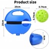 Wzenclave Pickleball Trainer Solo Practice Pickleball Rebounder with Adjustable String