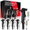 SCITOO ignition coil ignition coils 8+Spark Plugs 16 for Dodge