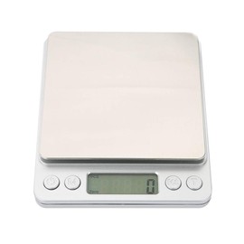 Digital Kitchen Scales High Accuracy Multifunction Food Scale Stainless Steel Flour Coffee Electronic Scales for Baking Cooking 3kg/0.1g