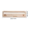 Guided Reading Strips,Wooden Reading Tracking Rulers - Measuring Ruler, Text