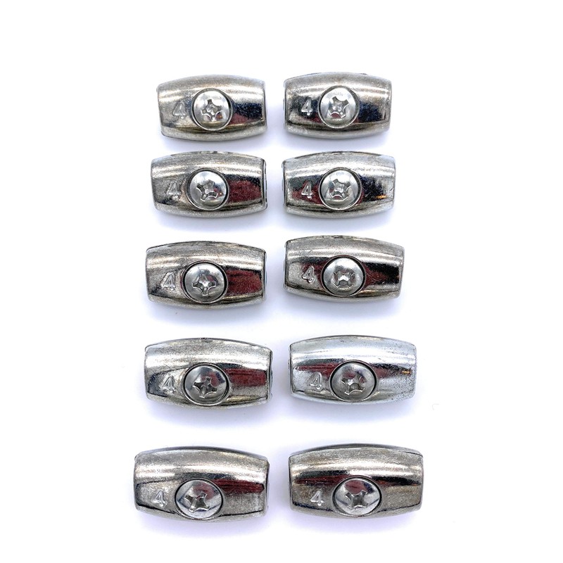 Wire Rope Clips Egg Shape Diameter 3 mm [Choice of
