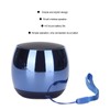 Wireless Speaker Portable Metal Plating Bluetooth 5.0 Micro Speaker with