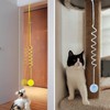 HFZRZFH 3 Pack Door Hanging Interactive Cat Spring Toys with