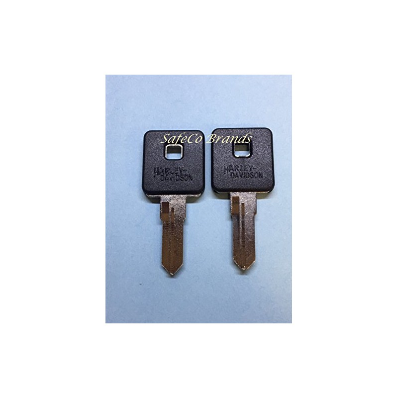 SafeCo Brands 2-Key Blanks for 883 1200 Harley Davidson 2-Blanks