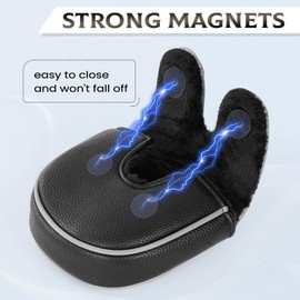 Big Teeth Golf Lab Golf Df3 Putter Cover Putter Head Cover Magnetic Center Shaft LAB Cover for Lab DF3 Putter Headcover Club Protector