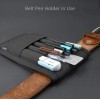 Belt Pen Holder Fabric Black 4 Pen Slots Belt Clip