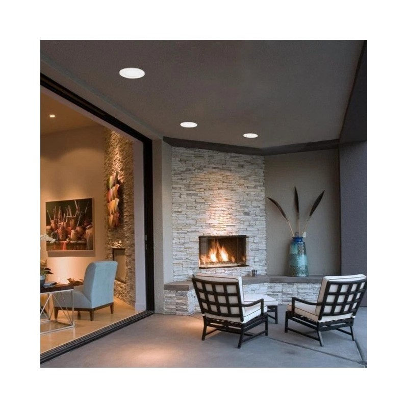 Globe 90933 6" Ultra Slim LED Integrated Recessed Lighting Kit