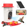 Hummingbird Feeder with Camera, AI Smart Identification Cloud Storage Function,