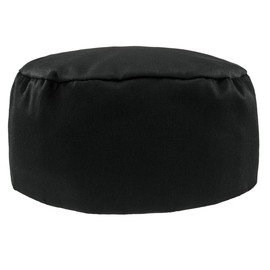 4sold Classic Skull Hat Adjustable Popular Pleated Kitchen Restaurant Round Cap