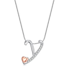 FLNEOO Initial Necklaces for Women - 14K Silver Letter Necklace for Teen Girls, Cute Name Necklace Dainty Gifts for Girls Jewelry Cute Idea Christmas Jewelry Gifts for Women Girls