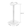 Deear Headphone Stand Gaming Headset Holder Universal Aluminum Metal Headphone