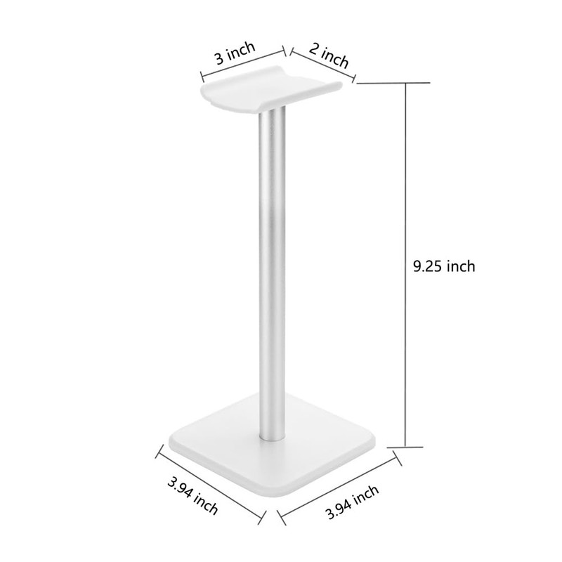 Deear Headphone Stand Gaming Headset Holder Universal Aluminum Metal Headphone