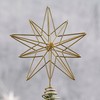 Ginger Ray Christmas Tree Topper 3D Wire Gold Decorative Accessory