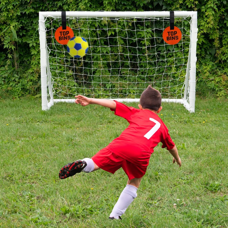 Top Bins Football Shooting Target, Football Gift, 2 x 9