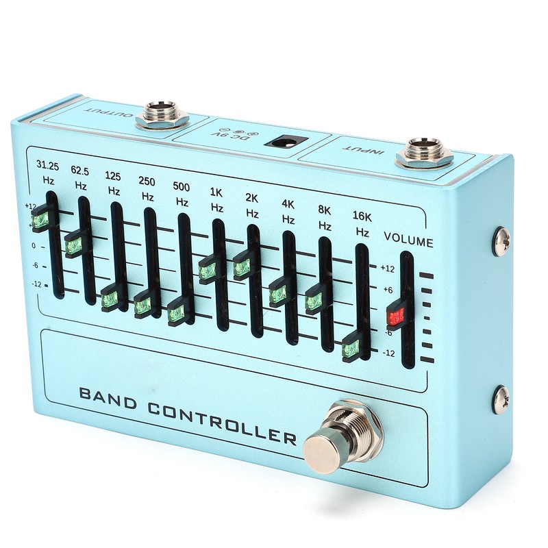 Sound Equalizer 10 Band EQ Pedal Guitar Bass Tuning Accessories