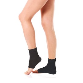 Cloudz - Compression Foot Sleeve - Unisex S/M - Black