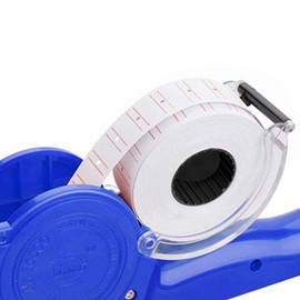 8 Digits Pricemarker Price Marker Gun Plastic Labeller Sticker for Home Office Small Business Market (Blue)