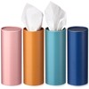 Yinder 4 Pcs Car Tissue Holder 2.6 x 7 Inches