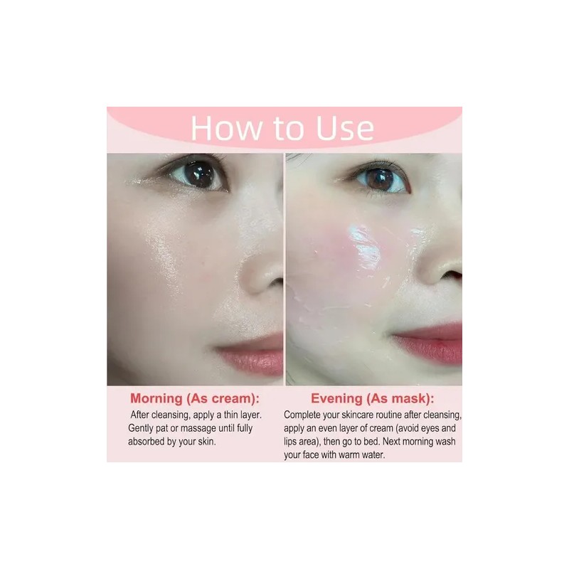 Crema De Gelatina De Colgeno,crema Facial Coreana,1