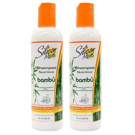Silicon Mix - Nutritivo Bambú: Bamboo Extract And Vitamins Enriched [Nutritive Shampoo] 8 fl. oz. (2 Pack)