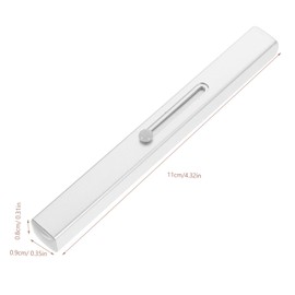 FRCOLOR 2pcs Lip Brush for Lipstick Liquid Cosmetics Portable Makeup Applicator with Protective Cap Womens Essential Makeup Tool for Even Lip Color Application