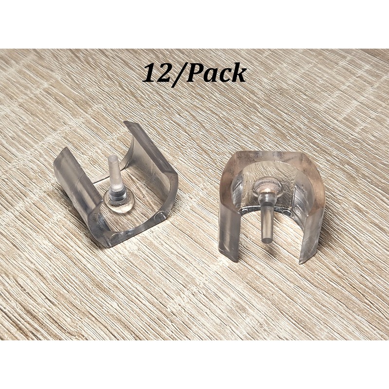 G GOODSZONE 12/Pack Sled Base U Shaped Saddle Glides Pads