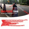 1 x plastic chain, 10 mm x 5 m warning