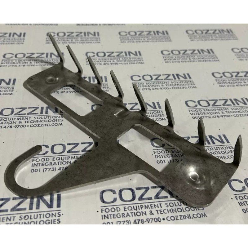 Cozzini Laser cut Stainless steel Smokehouse Bacon hangers 9-inch, 8