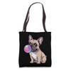 French Bulldog Blowing Bubble Tote Bag