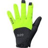 Gore C5 Gore-Tex Infinium Gloves, 7, Black/Neon Yellow