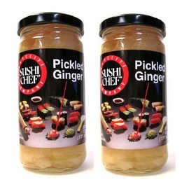 Sushi Chef Pickled Ginger (Pack of 2 Jars)