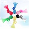GANAZONO 6Pcs Bike Bell Durable Air Horns for Easy Squeeze