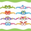 Gafas De Fiesta Dinosaurio 8 Unidades Oem Papel