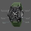 Quartz Electronic Watch Casual Double Movement Waterproof Dual Display Luminous