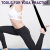 Adjustable Cotton Yoga Mat Carry Strap, Suitable for All Mat