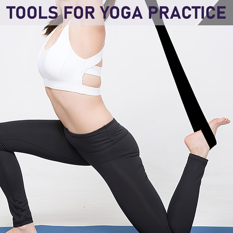 Adjustable Cotton Yoga Mat Carry Strap, Suitable for All Mat