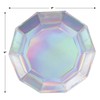 Iridescent Decagon Plates Pack of 2