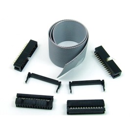 POPESQ® #A566 IDC Kit 2.54 mm with Cable 26-Pin 30 cm Straight Pack of 1