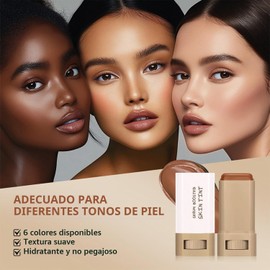 Base de Maquillaje en Barra Flouzor – Cobertura Total 16 h, Hidratante y a Prueba de Agua