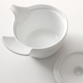 Oda Pottery Sparrow Tea Ceremony, Teapot (White) "Made in Japan Mino Ware Yamaka Shoten O-P48801