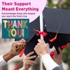 S&O Set of 24 Fun Graduation Thank You Cards with