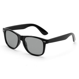 FEISEDY B1858 Great Classic Polarized Sunglasses, Wellington Shaped, Women's, HD Lens, UV Protection, Driving, black dimmable