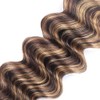 GLSMOSNW P4/27 Bundles Human Hair Brown And Blonde Highlight Ombre