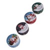 4Pcs Christmas Scented Candles Gifts Set Soy Wax Plant Oil