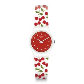 Swatch Cerise Moi Lady LW167 Women's Wrist Watch, Watch 3 ATM