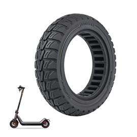 9.5x2.5-6.1 Electric Scooter Tire, Off-Road Replacement Wheels, Tubeless Rubber Tyre for NIU KQi3 Pro/Max/Sport Electric Scooter (2)