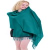 Jade Green Solid Colour Design Shawl Scarf Wrap Stole Pashmina