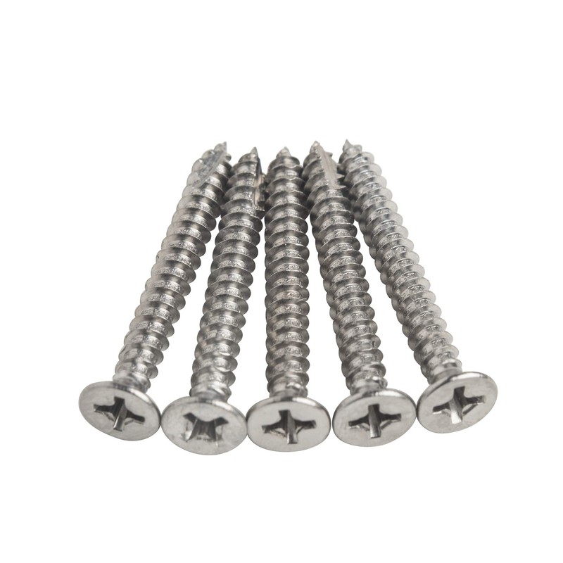 Hinge Outlet Satin Nickel Wood Screws for Hinges 9 x