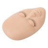 Lash Mannequin Head Reusable Soft Rubber 3D Effects Replaced Eyelids